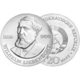 DDR 1976 20 Mark Wilhelm Liebknecht