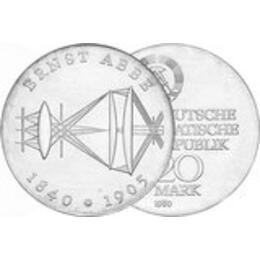 DDR 1980 20 Mark Ernst Abbe