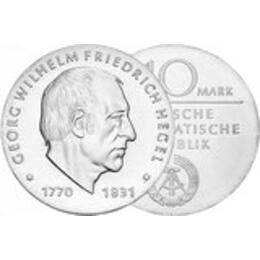 DDR 1981 10 Mark Georg Hegel