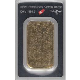 Goldbarren 100 Gramm Argor Heraeus