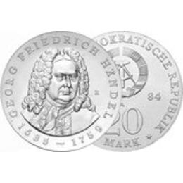 DDR 1984 20 Mark Friedrich Händel