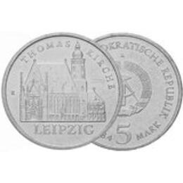 DDR 1984 5 Mark Thomaskirche Leipzig