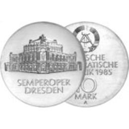 DDR 1985 10 Mark Semperoper Dresden