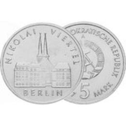 DDR 1987 5 Mark Nikolai Virtel