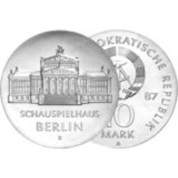 DDR 1987 10 Mark Schauspielhaus Berlin