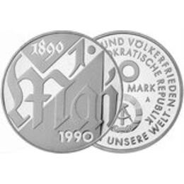 DDR 1990 10 Mark 1 Mai