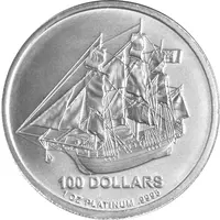 Cook Island Platin Schiff 1 Unze kaufen und verkaufen