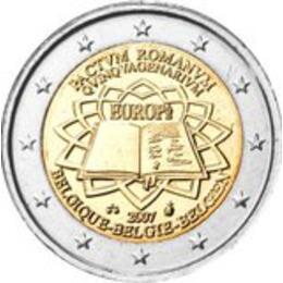 2 Euro 2007 Belgien Römische Verträge