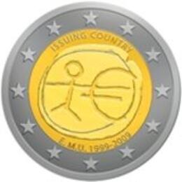 2 Euro 2009 Belgien 10 Jahre Euro