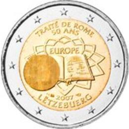 2 Euro 2007 Luxemburg Römische Verträge