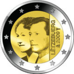 2 Euro 2009 Luxemburg Henri & Chalotte