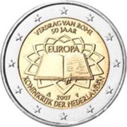 2 Euro 2007 Niederlande Römische Verträge