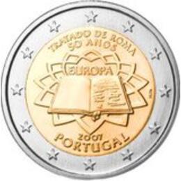 2 Euro 2007 Portugal Römische Verträge
