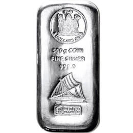 Silberbarren 500 Gramm Fiji