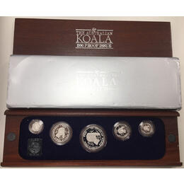 Australien Platin Koala Proof Set 1990