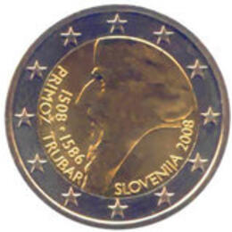 2 Euro 2008 Slowenien Primoz Trubar