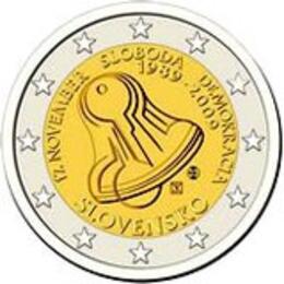 2 Euro 2009 Slowakei Demokratie