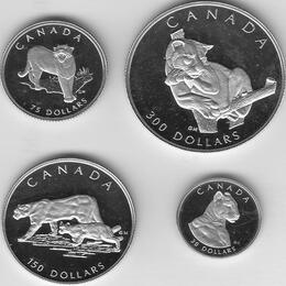 Platin Kanada 1992 Puma proof