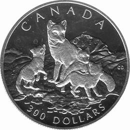 Platin Kanada 1993 Fuchs proof