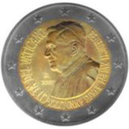 2 Euro 2007 Vatikan Folder Papst Geburtstag