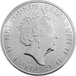 Platin Tudor 1 Unze 2023 Yale