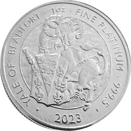 Platin Tudor 1 Unze 2023 Yale