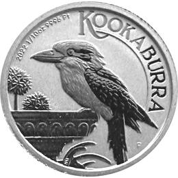 Platin Kookaburra 1/10 Unze 2022