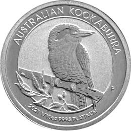 Platin Kookaburra 1/10 Unze 2021