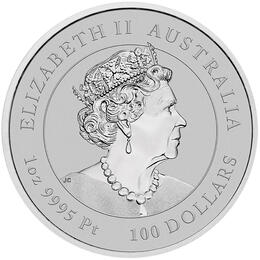 Platin Drache 1 Unze 2024 Australien Perth Mint