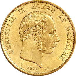 20 Kronen Dänemark Christian IX 1873-1931