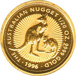Känguru 1/20 Unze 1996