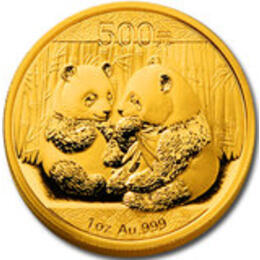 China Panda 1/4 Unze 2009 Goldpanda 100 Yuan