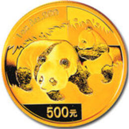 China Panda 1/20 Unze 2008 Goldpanda 20 Yuan