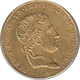 1 Dukat Österreich Habsburg Golddukat 1838