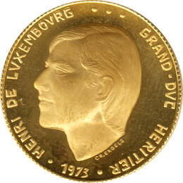 Luxemburg Goldmünze