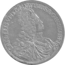 Österreich Taler Charles VI 1721 geprägt Hall Tyrol