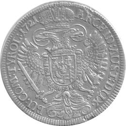 Österreich Taler Charles VI 1721 geprägt Hall Tyrol