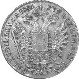 Österreich Taler Franz 1821