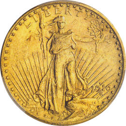 American Double Eagle Saint Gaudens 1916