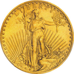 American Double Eagle Saint Gaudens 1920
