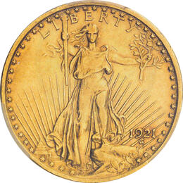 American Double Eagle Saint Gaudens 1921