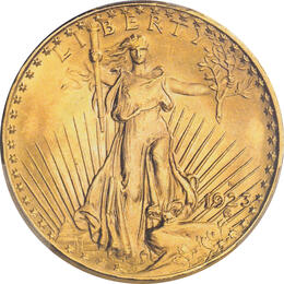 American Double Eagle Saint Gaudens 1923