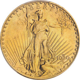 American Double Eagle Saint Gaudens 1930