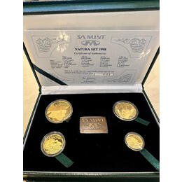Leopard Natura Proof Set 1998 Big Five