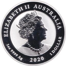 Australien Myths Legends Double Pixiu 1 Unze Silber 2020