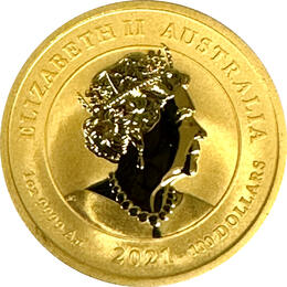 Australien Myths Dragon 1 Unze Gold 2021