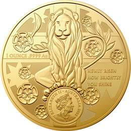 Australien Coat of Arms 1 Unze Gold 2022