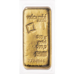 Valcambi Goldbarren 500 Gramm