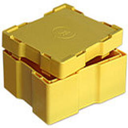 leere gelbe Masterbox für Kanada Maple Leaf