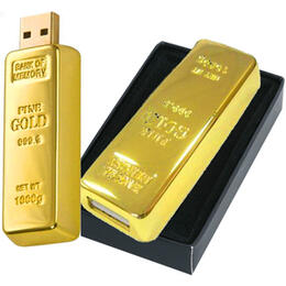 Goldbarren USB Stick